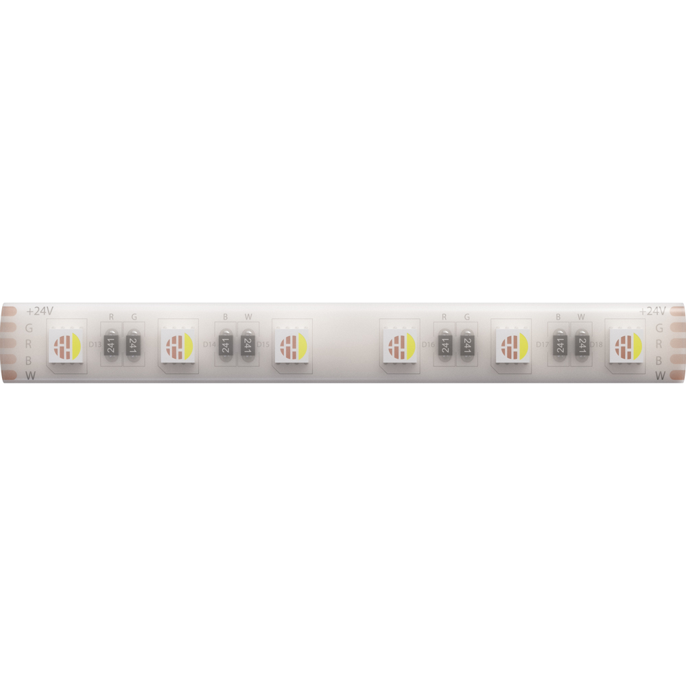 Светодиодная лента 24V 14,4W/m (на канал 3,6W/m) RGB+W 3000К 5м IP65 Arte Lamp AQUA TAPE A2406012-04-RGB3K