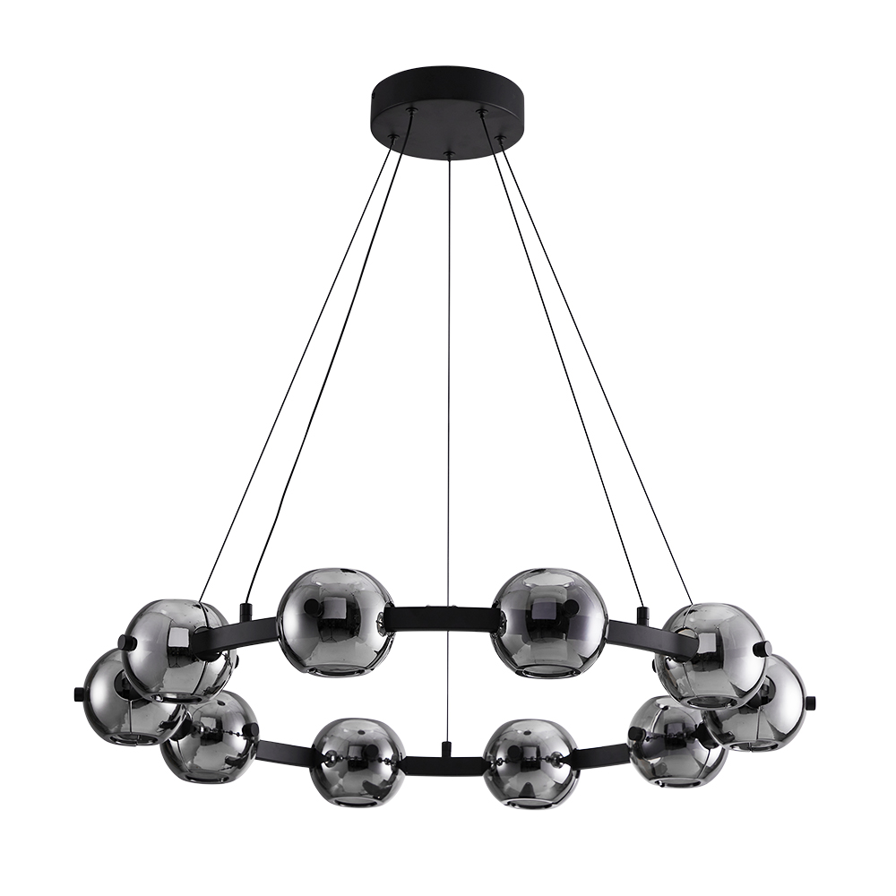Подвесная Люстры Arte lamp MARKAB A2471LM-20BK
