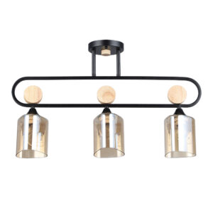 Потолочный светильник Arte Lamp GLAMORE A5076PL-3BK