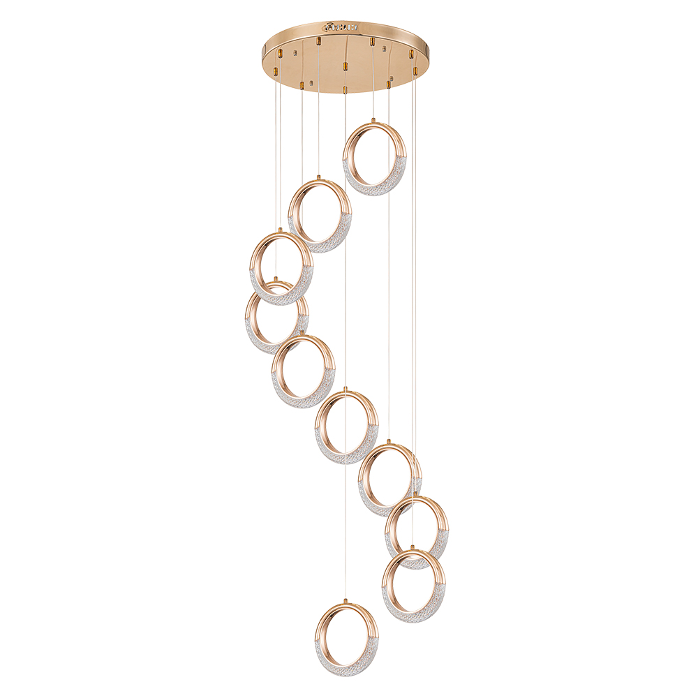 Подвесная Люстры ARTE LAMP MONTANA A7777SP-10GO