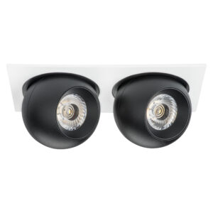 Светильник INTERO LED 9W*2 850LM*2 24G БЕЛЫЙ/ЧЕРНЫЙ 3000K (217526+217072+217072)