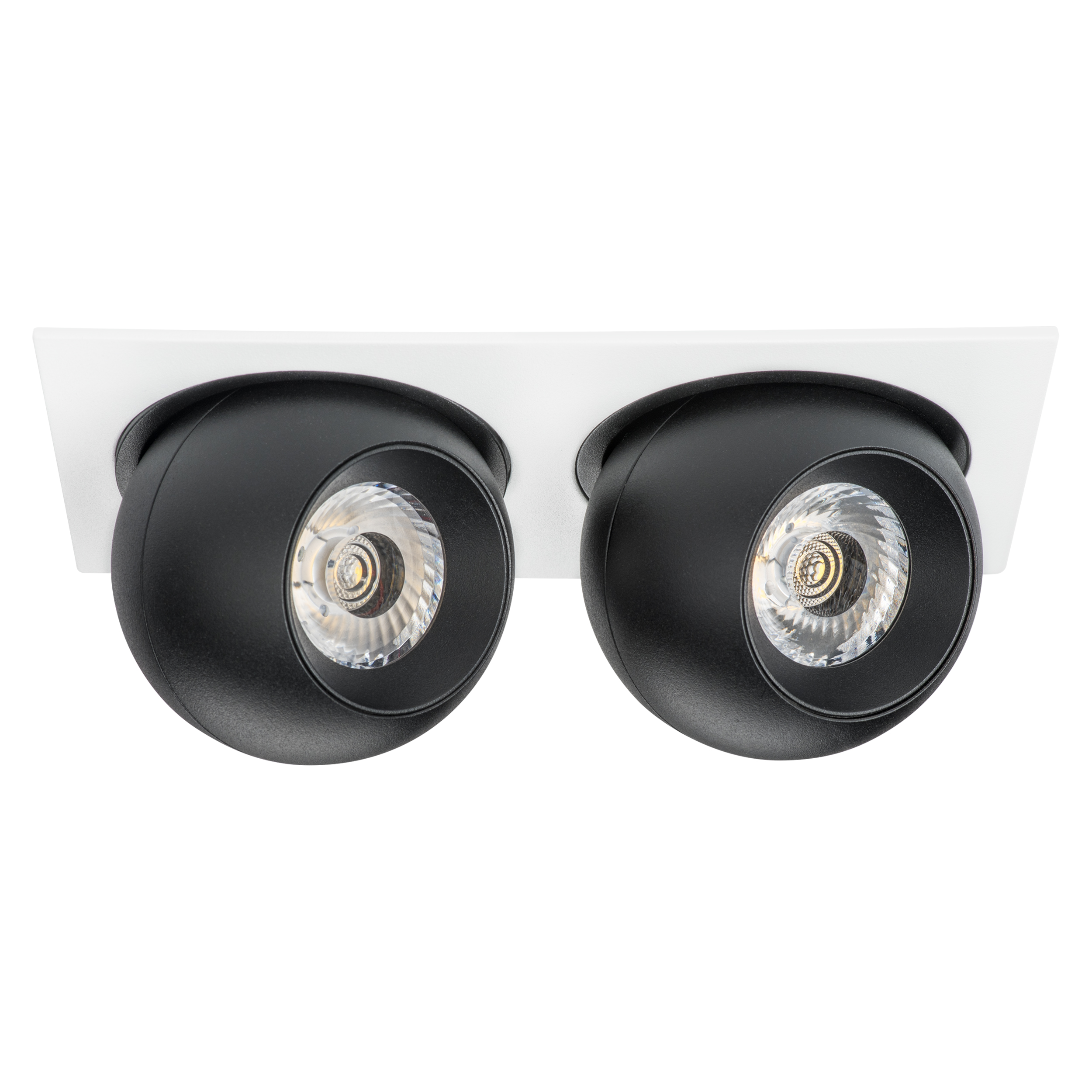 Светильник INTERO LED 9W*2 850LM*2 24G БЕЛЫЙ/ЧЕРНЫЙ 3000K (217526+217072+217072)