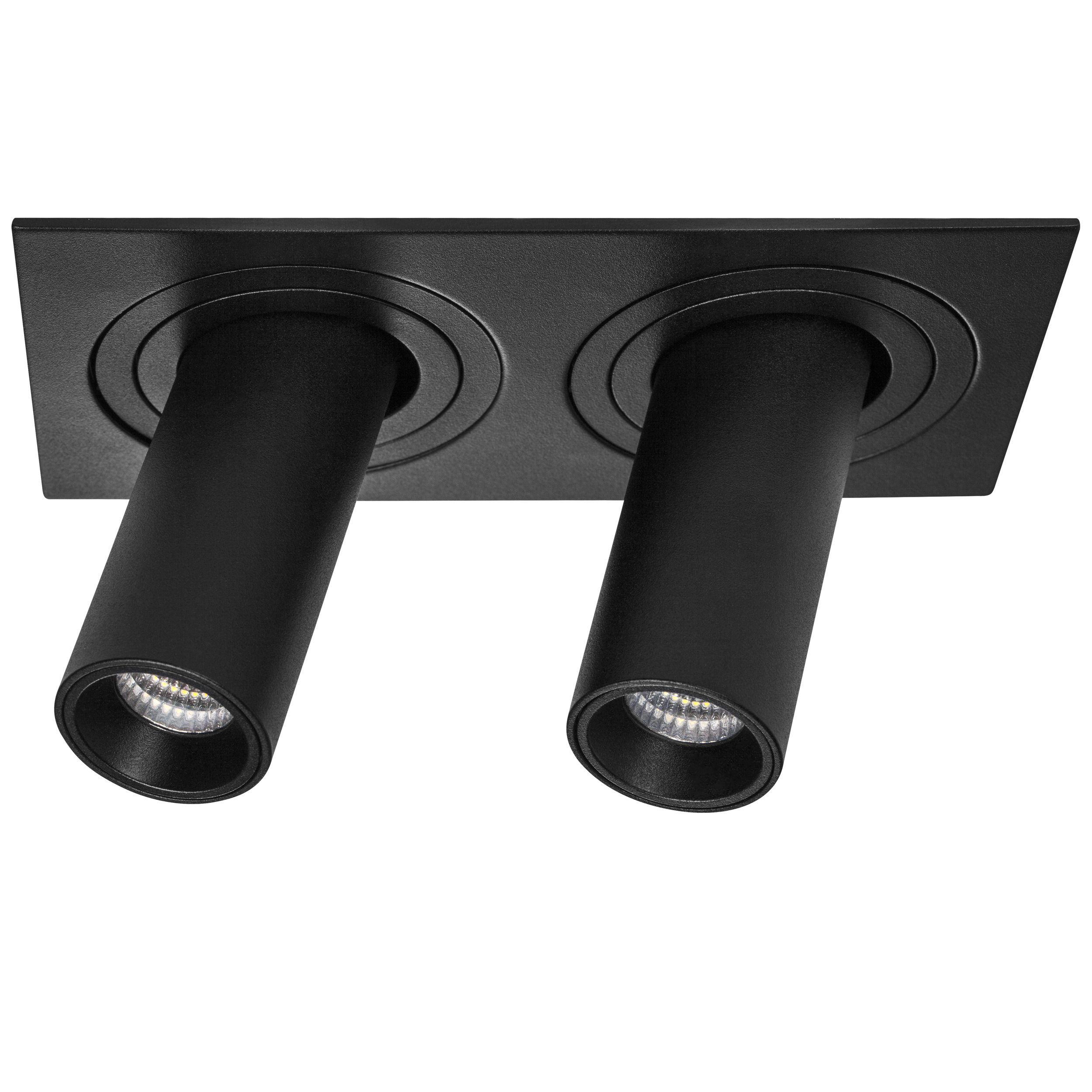 Светильник INTERO TUBO LED 10W*2 500LM*2 60G ЧЕРНЫЙ 3000K (217527+217272+217272)