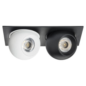 Светильник INTERO LED 9W*2 850LM*2 24G ЧЕРНЫЙ/БЕЛЫЙ 3000K (217527+217062+217072)