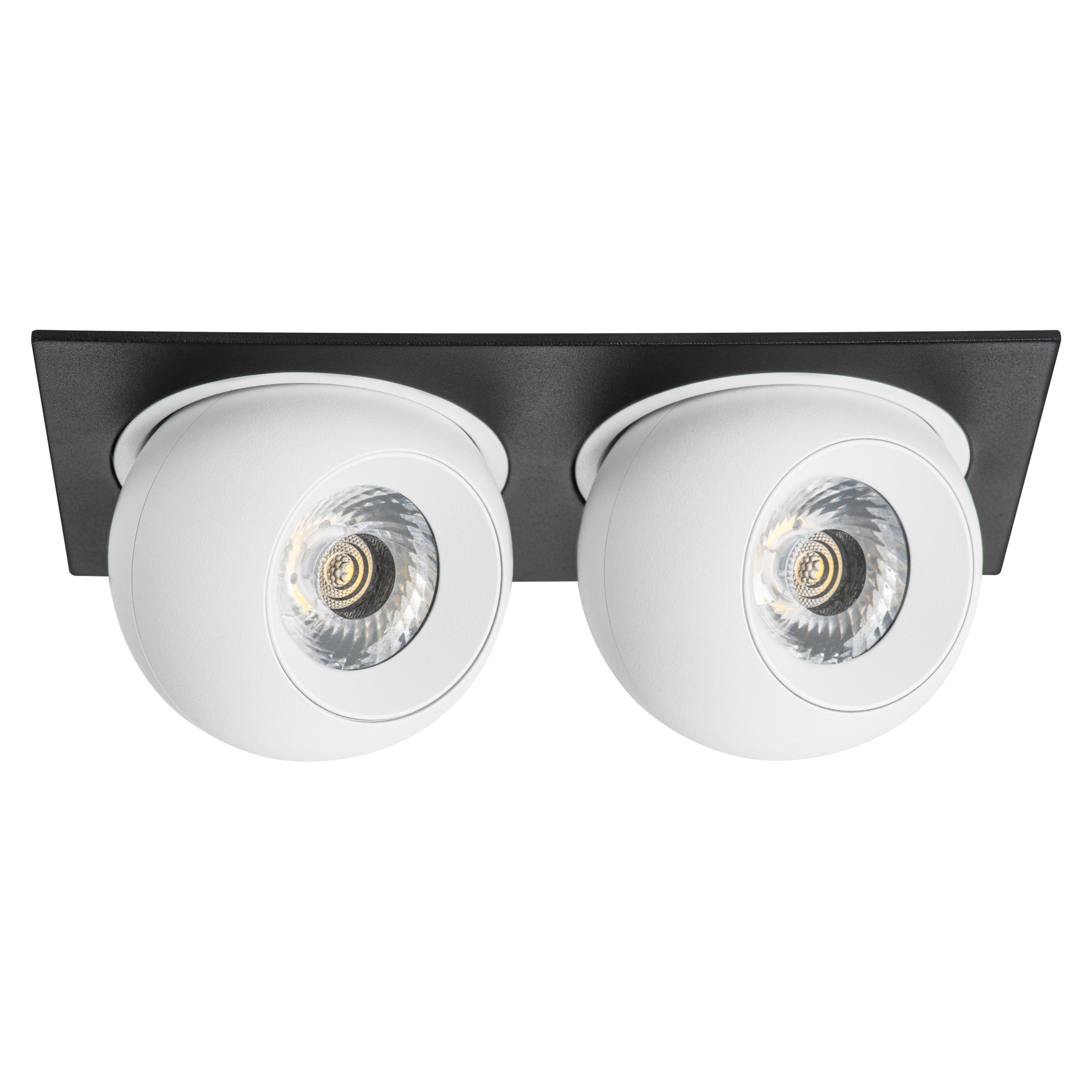 Светильник INTERO LED 9W*2 850LM*2 24G ЧЕРНЫЙ/БЕЛЫЙ 4000K (217527+217064+217064)