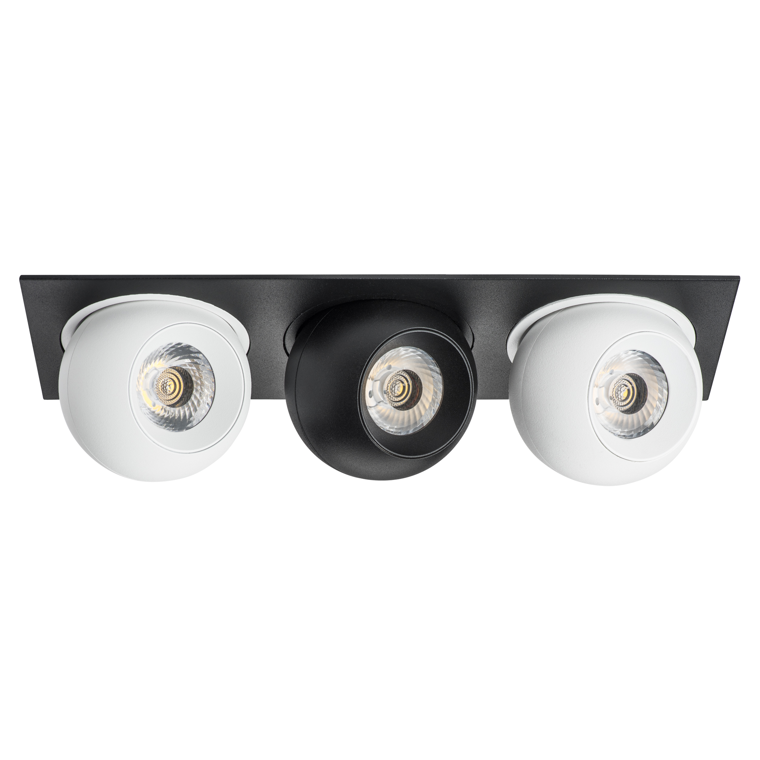 Светильник INTERO LED 9W*3 850LM*3 24G ЧЕРНЫЙ/БЕЛЫЙ 3000K (217537+217062+217072+217062)