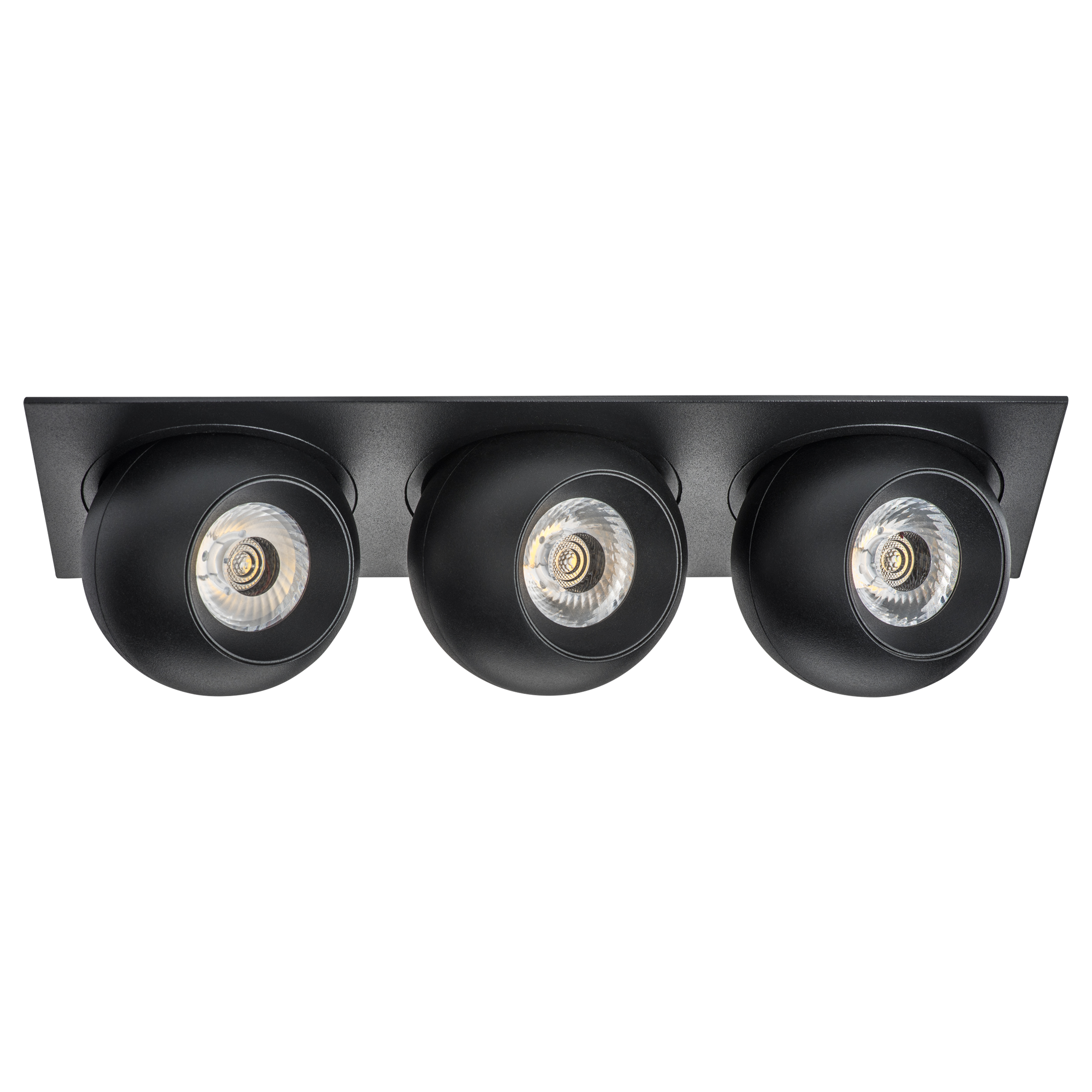 Светильник INTERO LED 9W*3 850LM*3 24G ЧЕРНЫЙ 4000K (217537+217074+217074+217074)