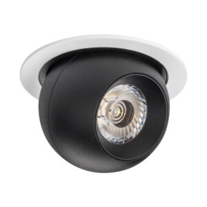 Светильник INTERO LED 9W 850LM 24G БЕЛЫЙ/ЧЕРНЫЙ 3000K (217616+217072)