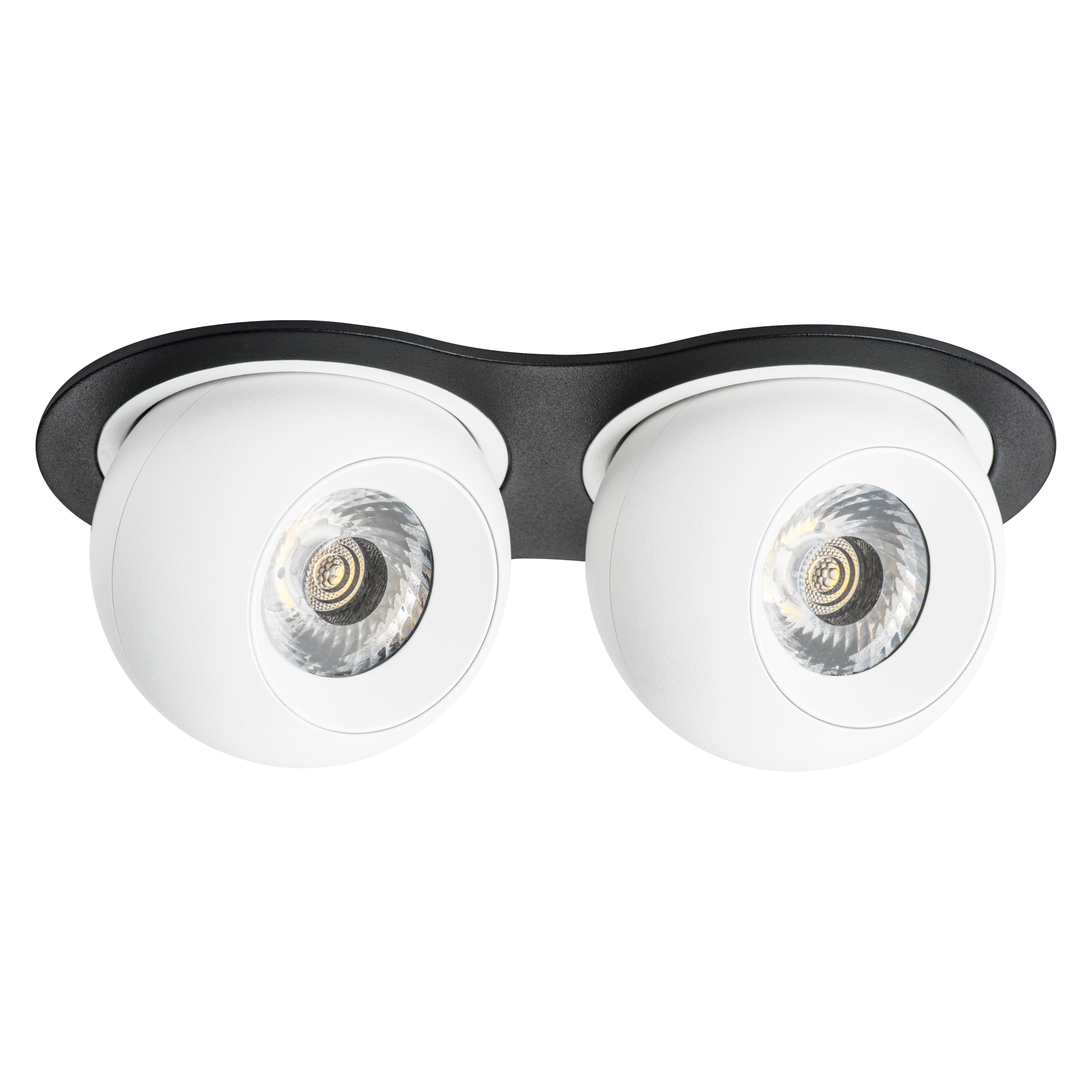 Светильник INTERO LED 9W*2 850LM*2 24G ЧЕРНЫЙ/БЕЛЫЙ 4000K (217627+217064+217064)