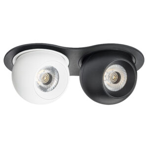 Светильник INTERO LED 9W*2 850LM*2 24G ЧЕРНЫЙ/БЕЛЫЙ 4000K (217627+217064+217074)