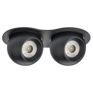 Светильник INTERO LED 9W*2 850LM*2 24G ЧЕРНЫЙ 4000K (217627+217074+217074)
