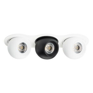 Светильник INTERO LED 9W*3 850LM*3 24G БЕЛЫЙ/ЧЕРНЫЙ 3000K (217636+217062+217072+217062)