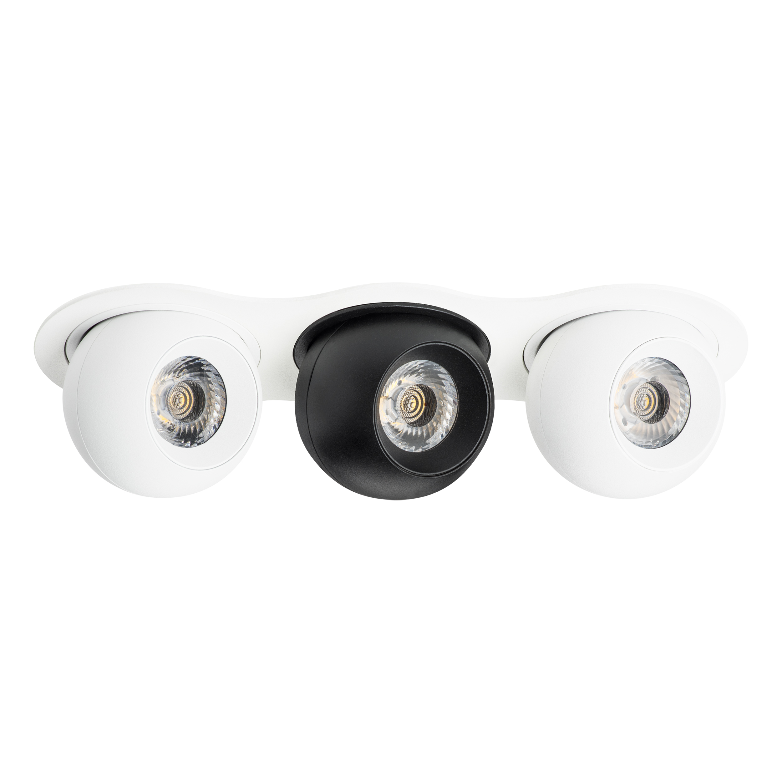 Светильник INTERO LED 9W*3 850LM*3 24G БЕЛЫЙ/ЧЕРНЫЙ 3000K (217636+217062+217072+217062)