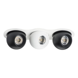 Светильник INTERO LED 9W*3 850LM*3 24G БЕЛЫЙ/ЧЕРНЫЙ 4000K (217636+217074+217064+217074)