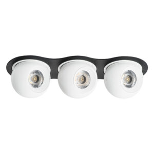 Светильник INTERO LED 9W*3 850LM*3 24G ЧЕРНЫЙ/БЕЛЫЙ 3000K (217637+217062+217062+217062)